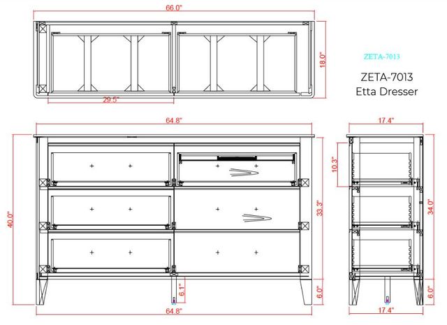 Legends Home Etta Walnut Dresser-2