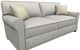 Best® Home Furnishings Customizable Shannon Full Sofa Sleeper with Dark Walnut Legs and Two Pillows-0