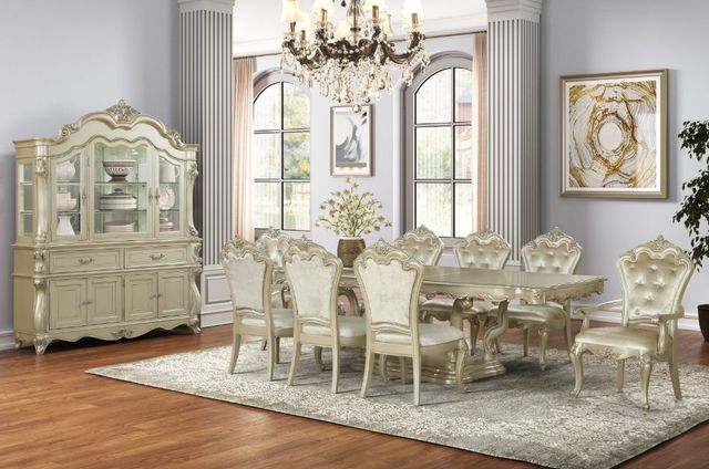 New Classic® Home Furnishings Monique Champagne China Buffet-1