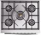 Ilve® Professional Plus II Series 30" Glossy Black Pro Style Dual Fuel Range-4