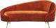 Moe's Home Collection Abigail Umber Chaise-1