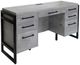 Martin Furniture Mason Concrete Credenza Desk-0