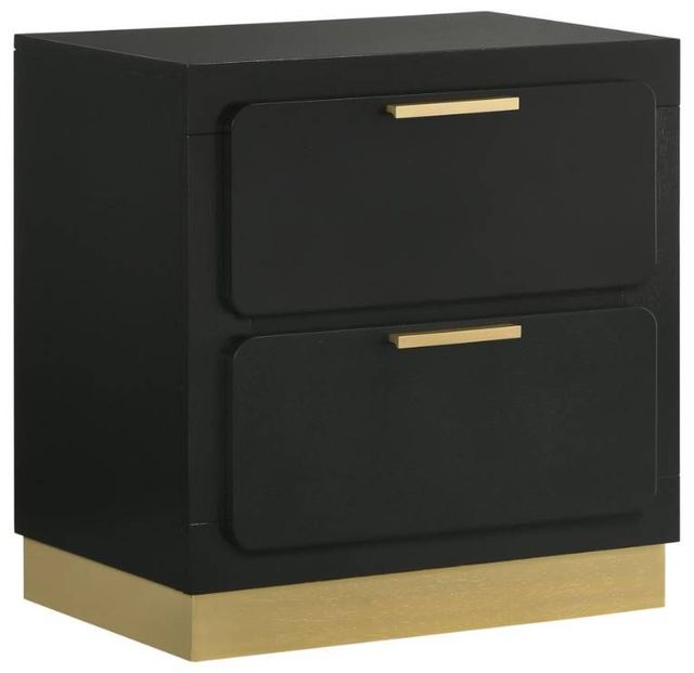 Coaster® Caraway 5-Piece Black Queen Bedroom Set-3