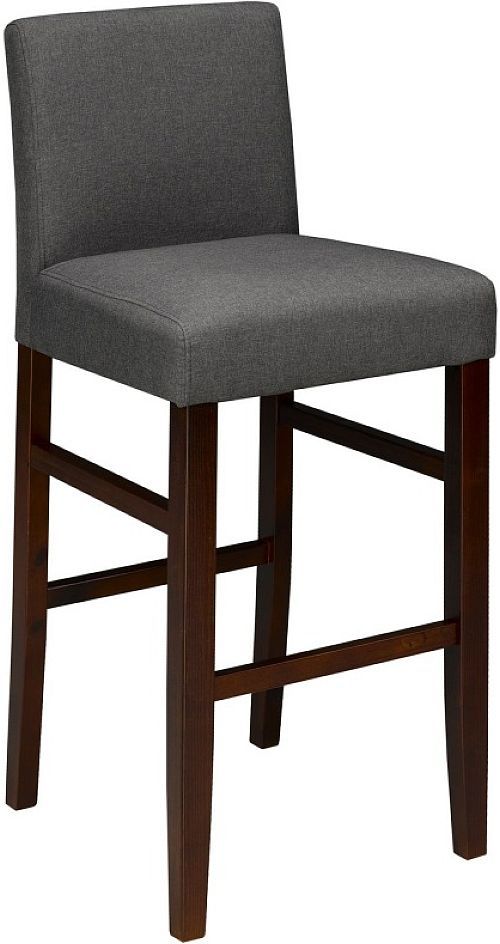 Brassex Inc. 2-Piece Brown/Dark Grey 24'' Counter Stool Set-0