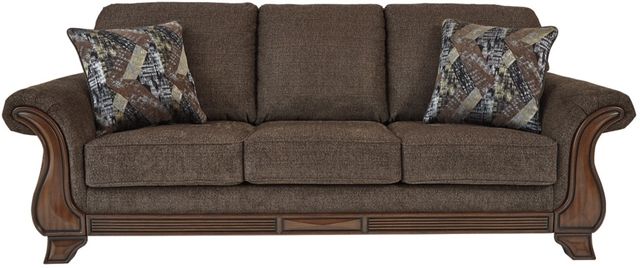 Benchcraft® Miltonwood Teak Sofa-1