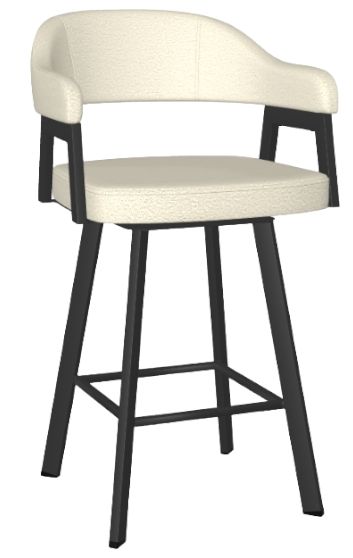 Amisco Customizable Carmen Swivel Bar Stool-0