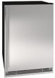 U-Line® Stainless Steel 24" Convertible Freezer-0
