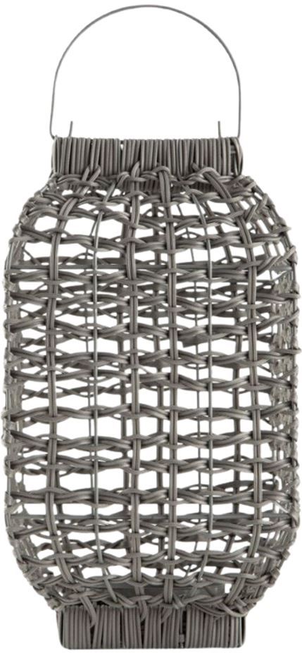 Signature Design by Ashley® Evonne Antique Gray 14" Lantern-1