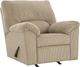 Fauteuil inclinable à bascule manuel SimpleJoy  de Signature Design by Ashley® - Sable-0