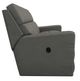 La-Z-Boy® Apollo Blue Grey Leather Manual Reclining Sofa-2
