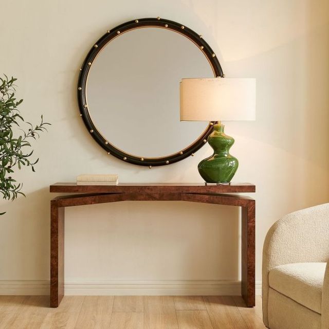 Uttermost® Naoko Dark Walnut Console Table-2