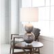Surya Millicent Silver/White Lamp-5