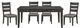 Mazin Furniture Baresford 5 Piece Gray Dining Set-0