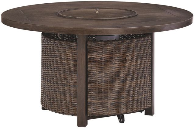 Signature Design by Ashley® Paradise Trail 4-Piece Gray Outdoor Conversation Set-2