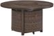 Signature Design by Ashley® Paradise Trail 4-Piece Gray Outdoor Conversation Set-2