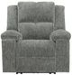Parker House® Bronco Plush Charcoal Power Recliner with Zero Gravity-4