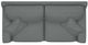 La-Z-Boy® Bexley Grey Apartment Size Sofa-4