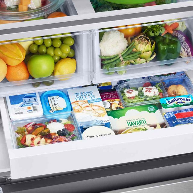 Samsung 32 in. 24.5 Cu. Ft. Fingerprint Resistant Stainless Steel French Door Refrigerator-6