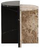Dovetail Furniture Harrington Black/Cream Nesting Table-2