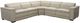 Bernhardt Lioni 3-Piece Mocha Power Reclining Sectional -0