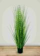 Le Present Zebra Green And Yellow 48" Faux Botanical Grass-4