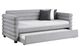 Coaster® Patricia Gray Upholstered Twin Day Bed-2