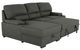 Danilo 2-Piece Sofa(pullout-bed) with Left Hand Facing Storage Chaise-0