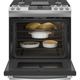 GE® 30" Stainless Steel Slide In Gas Range-1