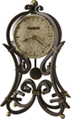 Howard Miller® Vercelli Aged Iron Mantel Clock-0