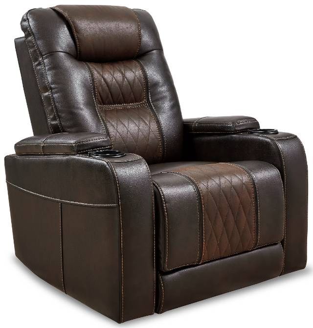 Signature Design by Ashley® Composer 3-Piece Brown Power Theater Seating Set-1