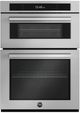 Bertazzoni Professional Series 30'' Stainless Steel Oven/Micro Combo Electric Wall Oven with Steam Assist-0