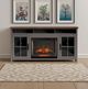 Legends Home Avalon Sandstone/Whiskey 74" Fireplace Console-1