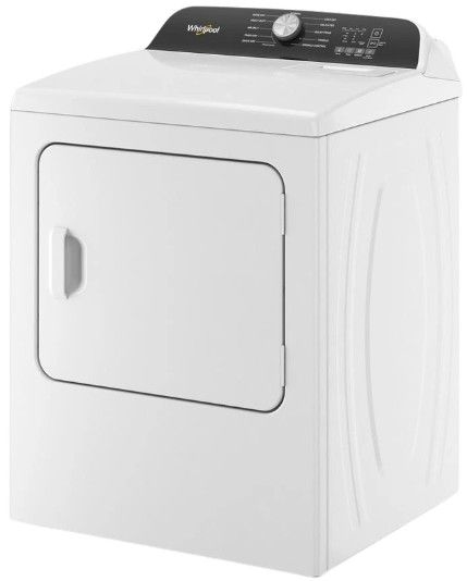 Whirlpool® 7.0 Cu. Ft. White Front Load Electric Moisture Sensing Dryer-3