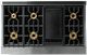 Viking® 7 Series 48'' Spiced Cider Pro Style Dual Fuel Range with Griddle-4