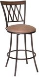 Steve Silver Co. Sedona Brown Cherry/Dark Camel Swivel Bar Stool-0