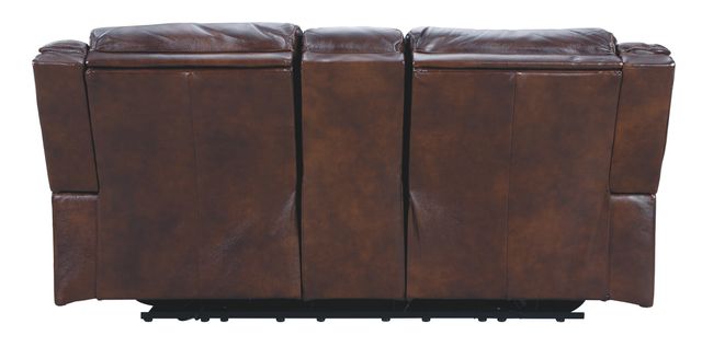 Signature Design by Ashley® Catanzaro Mahogany Power Reclining Loveseat-2
