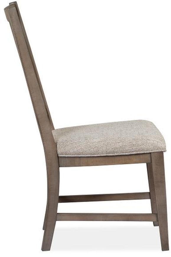 Magnussen Home® Paxton Place Dovetail Grey/Baja Fog Dining Side Chair-2