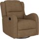 Emerald Home Henry Brown Manual Swivel Glider Recliner-0