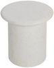Classic Home Nysa White Concrete Outdoor End Table-2