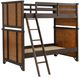 Legacy Classic Lake House Dried Tobacco/Pinecone Twin Over Full Bunk-0