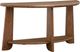 Magnussen Home® Tanner Tawny Brown Demilune Sofa Table-0