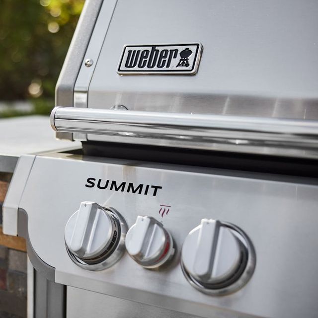 Weber® Summit® SB38 S 5-Burner Stainless Steel Built-In Natural Gas Grill-4