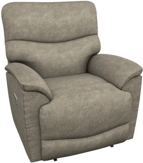 La-Z-Boy® Trouper Sable Power Wall Recliner with Headrest and Lumbar-0