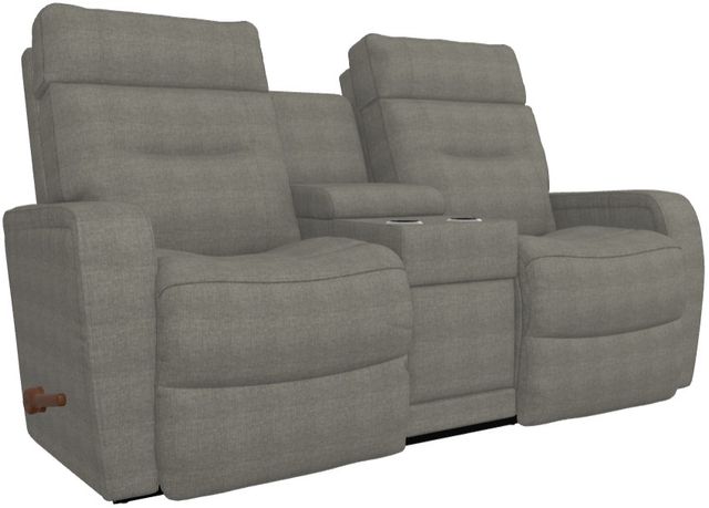 La-Z-Boy® Baron Granite Manual Wall Reclining Loveseat with Console-0
