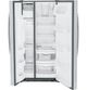 GE® 33" 23.0 Cu. Ft. Fingerprint Resistant Stainless Steel Side-by-Side Refrigerator-2