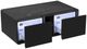 Elements International Halo Black Smart Coffee Table with Cooler and Speaker-4