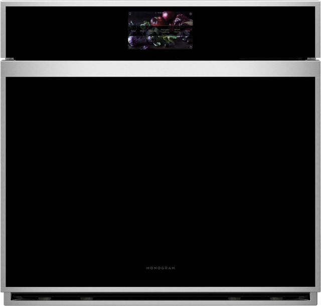 Monogram® Minimalist Collection 30" Stainless Steel Single Electric Wall Oven-0