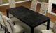 Furniture of America® Sania 9-Piece Antique Black/Beige Dining Table Set-1