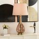 StyleCraft Brass Cocoa Glass Table Lamp-5