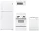 GE® 4 Piece White Kitchen Package-0